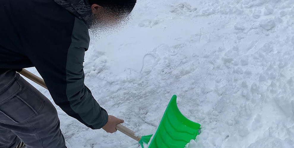 除雪ボランティア～冬休み中は近所の除雪をしました!～04