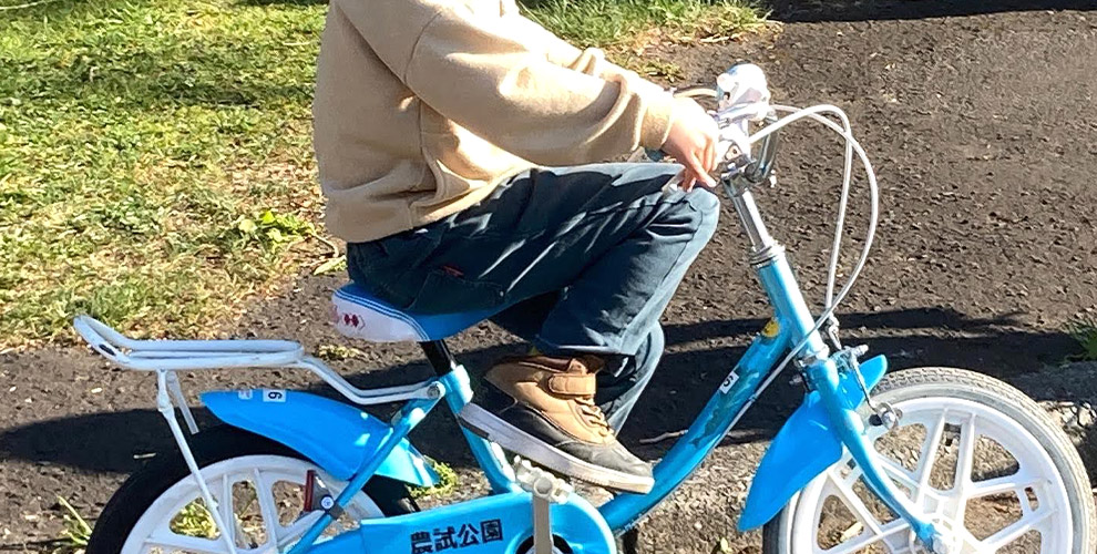 春の自転車練習in農試公園04