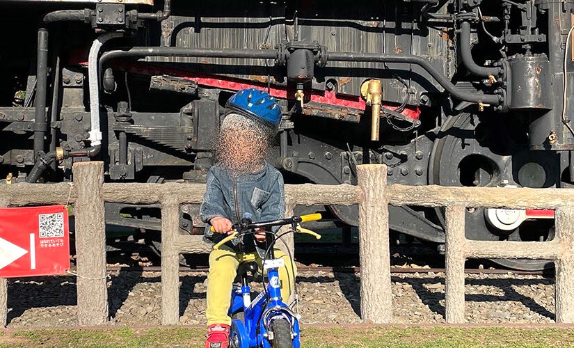 春の自転車練習in農試公園06